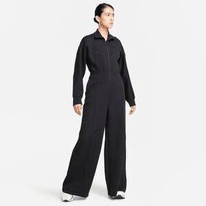 Nike Sportswear Tech Fleece Windrunner Jumpsuit Black Women's Small S FB8798-010